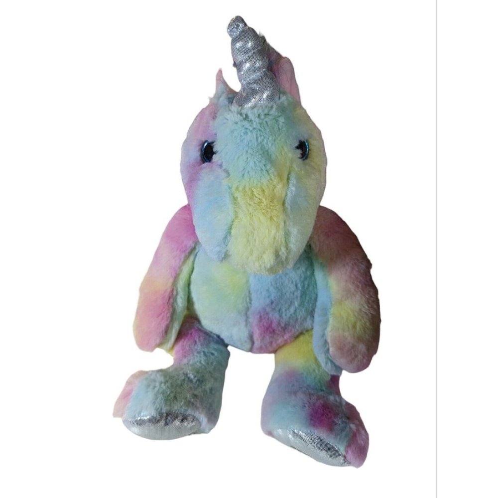 Health Touch Massager Vibrating Sensory Tie Dye Unicorn Plush Stuffed Animal